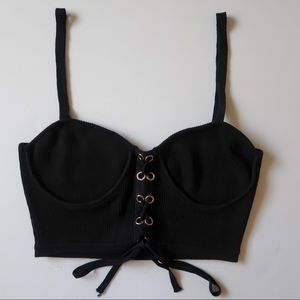 Fashion Nova Corset Tank Top